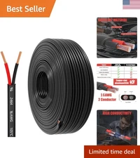 16 Gauge Wire 2 Conductor Electrical Wire, 16 AWG 1.309mm² Wire PVC Cord, 12V...