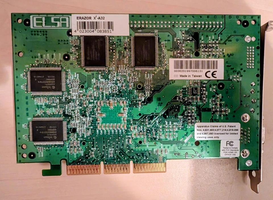 RAR! ELSA Erazor X² ( X2 ) Geforce 256 32 MB DDR RAM AGP Getestet! - Bild 2 von 2