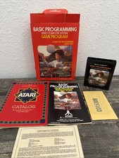 VINTAGE Atari VCS 2600 Game Complete in Box 1978 BASIC PROGRAMMING image