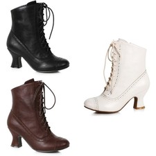 Ellie 2.5" Heel Victorian Bootie Adult Women Shoes Boots 253/Sarah