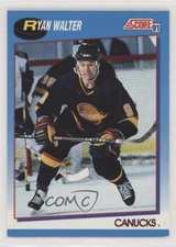 1991-92 Score Canadian Bilingual Ryan Walter #591