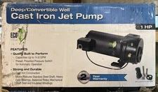ECO FLO 1 HP Convertible Deep Well Jet Pump EFCWJ10