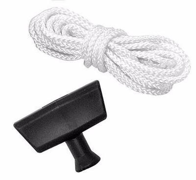 Briggs & Stratton 5042K Starter Rope and Grip Black