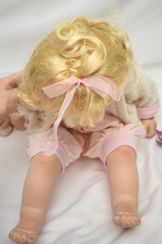 Dreams & Treasures Coll. EMILY 20" Porcelain & Soft Cloth Collector Baby Doll - Picture 11 of 13