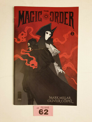 Magic Order #5 C Larson Variant Image Comics VF/NM 1st Print Mark Millar Netflix
