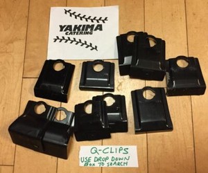 Clips Yakima Q83 (paire) Pour Porte-vélos De Toit - état Très Propre, Fixation Solide