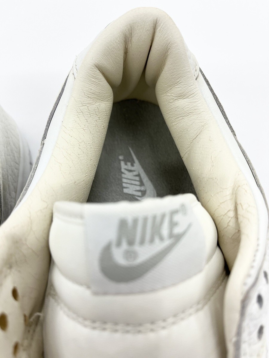 2003 Nike Dunk Low Pro White Leather Sz 11.5 Men Shoe Vintage SB