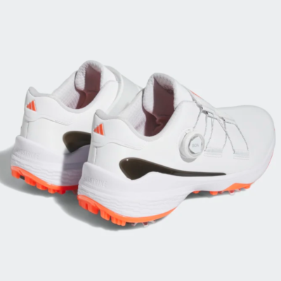 Adidas ZG23 BOA Light Strike Golf Shoes 'White/Orange'- GY9716