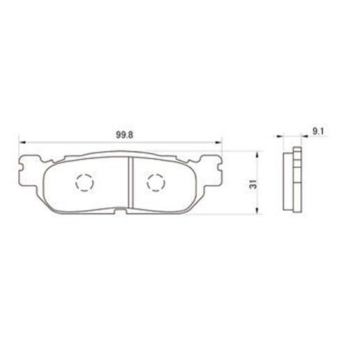 DAYTONA OEM 72445 Hyper Sintered Pads Brake Pads From Japan | eBay