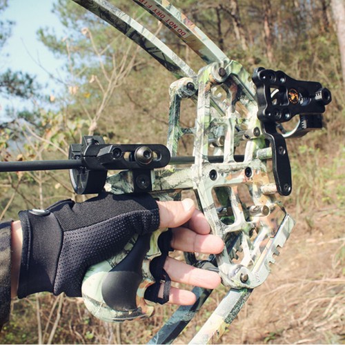 Archery Triangle Compound Bow Right Left Hand Hunting Shoot Competition 40lbs - Picture 6 of 13