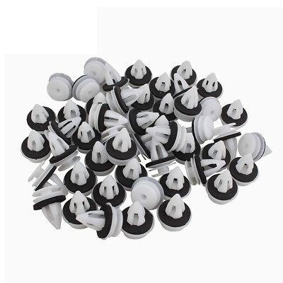 1Set of 100 Door Panel Clips W/Seal Ring For BMW E30 E34 E36 E38 E46 X5 M3 M5 Z3