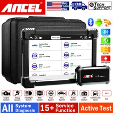 10" Bi-directional Scan Tool Bluetooth OBD2 Scanner Car Full System Diagnostic 