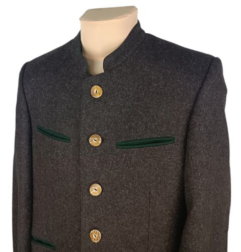 Lodenfrey Womens Brown Wool Austrian Blazer Jacket Size 44 | M - Picture 1 of 13