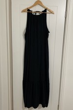 Mango Black Maxi Dress, Size XL, BNWT