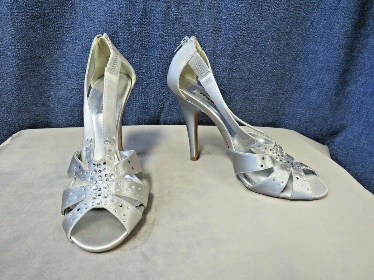 Silver shoes ebay sales