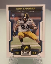 Sam Laporta 2023 rookie Score Detriot Lions