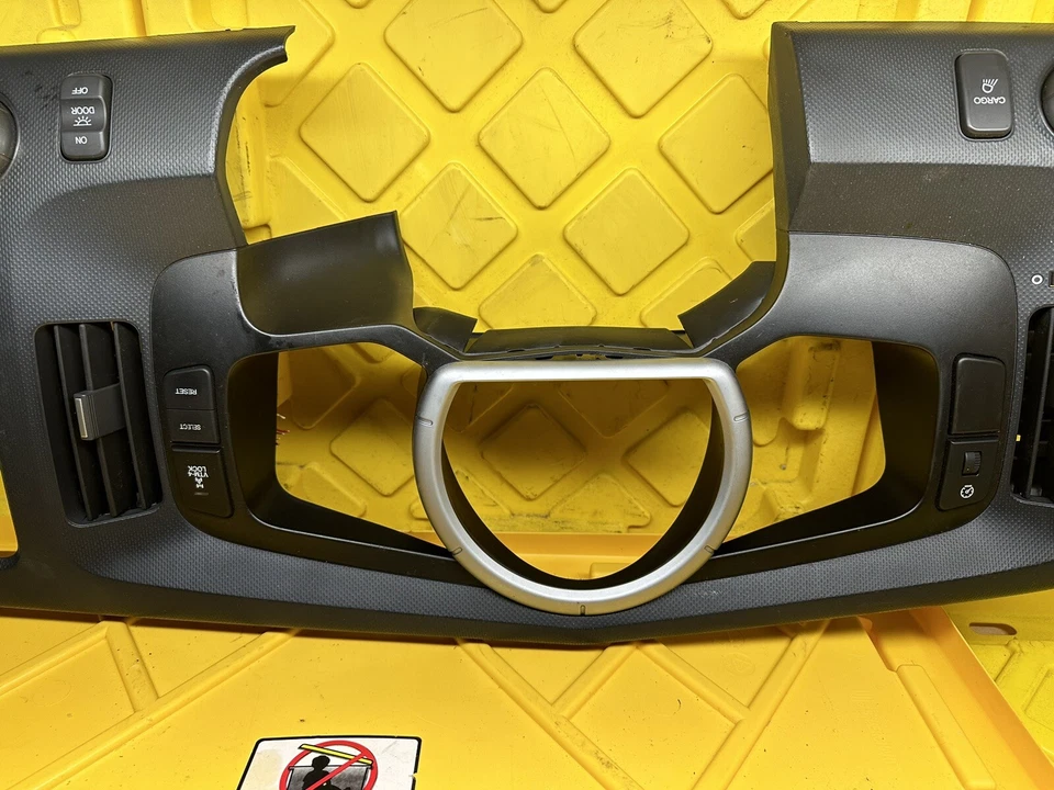 Honda Ridgeline 2007 velocímetro/radioAC tablero bisel envolvente completamente cargado fabricante de equipos originales. Foto 4 de 4