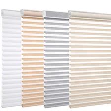 Zebra Sheer Blinds Corded Light Filtering Shades Shangri-La Roller Shades