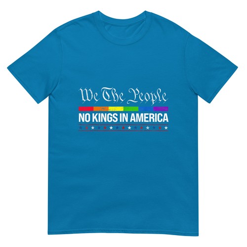No Kings In America We The People Political Shirt Men Women T-Shirt - Picture 10 of 17