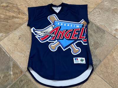 Vintage Anaheim Angels Turn Ahead The Clock Russell Baseball