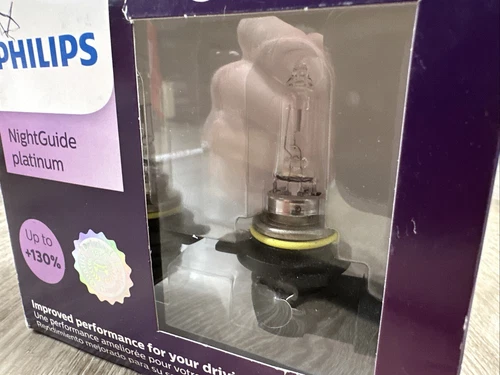 Philips Night Guide Platinum 9012 55W Two Bulbs Headlight Replacement Upgrade