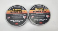 3M Scotch Professional Grade Super 33  3/4"  66' Vinyl Electrical Tape - 2 Pk