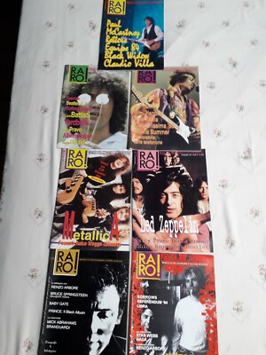 RIVISTA ''RARO!'' - SEI NUMERI SPARSI DAL 1995 AL 1997
