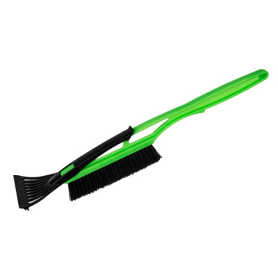 Car Windscreen 2-in-1 Long Reach Handle Snow Brush with Detachable Ice Scraper