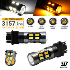 Syneticusa 3157 Led Switchback Light Bulbs Turn Signal Drl Parking Whiteamber Syneticusa 3157 Led Switchback Light Bulbs Turn Signal Drl Parking Whiteamber