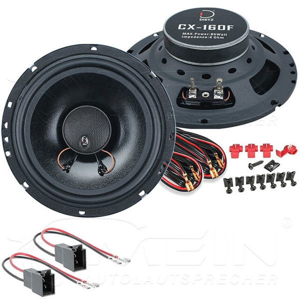 Dietz Auto Lautsprecher FüR Renault Megane I 1996-1999 Front Vorn TüR 85W #Bdxj-image