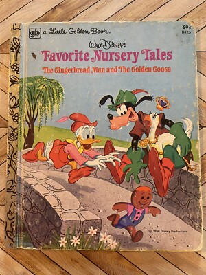 Walt Disney's Favorite Nursery Tales | Little Golden Book | VINTAGE 1978 11th