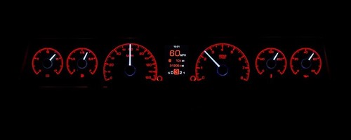 Dakota Digital 1966-67 Chevy Nova Customizable Gauge System Black HDX-66C-NOV-K - Picture 4 of 17