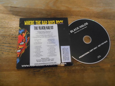 CD Punk Black Halos - Same/Violent Years (10 Song) Promo PEOPLE LIKE YOU cb