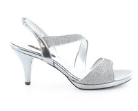 Nina Newark Silver Womens Shoes Size 10 M Heels Msrp $69 on sale Nina Newark Silver Womens Shoes Size 10 M Heels Msrp $69 on sale