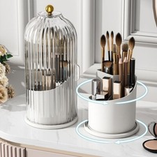 Rotating Makeup Organizer for Vanity Skincare Make up Storage Perfume Organizer