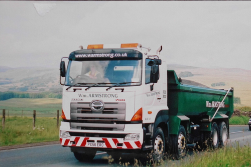 COL PHOTOS: WILLIAM ARMSTRONG HINO 8 WHEEL TIPPER - PX56 ERO