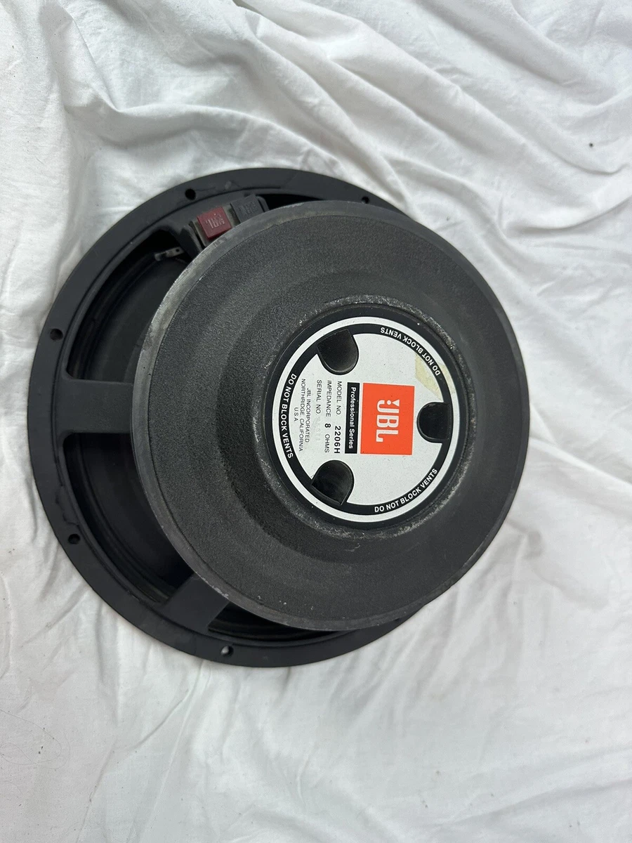 JBL 2206H 12 inch Frequency Speaker- Tested 889406059092 |