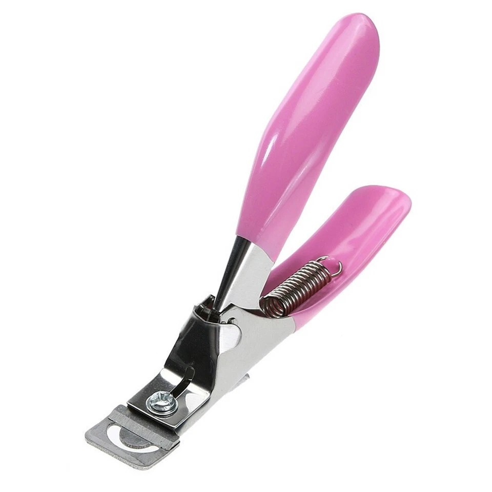COLOR YOUR NAILS Tip-Cutter. Zum schneiden 3 verschiedener Nagelfomen. PINK.