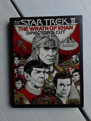 Star Trek II: The Wrath of Khan - Directors Cut - Slipcover - Still In Pkg.