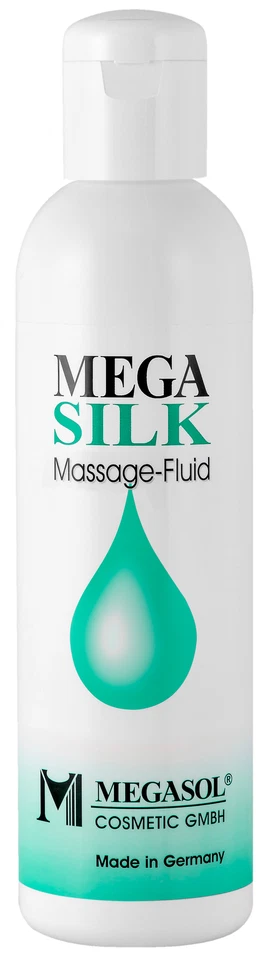 Frei Haus: 500ml Megasol Megasilk Massage Fluid - fettfrei & anti-allergen