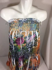 Unbranded Women Blouse Multiple Color Sleeveless Size M  Geometric    Bin73#24