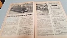 July 1964 Aust. Motor Sports & Automobiles Magazine MINI COOPER S Lancia Rover