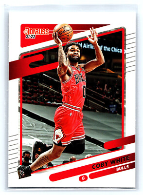 2021-22 Panini Donruss Basketball 165 Coby White - Chicago Bulls
