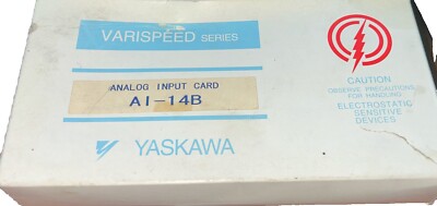 YASKAWA ANALOG REFERENCE CARD AI-14B *NEW IN BOX*.         AH