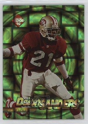 1995 Collector's Edge EdgeTech Circular Prism Deion Sanders #8 HOF d4v