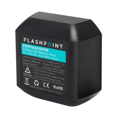 Flashpoint Rechargeable Lithium-Ion Battery Pack for XPLOR 400 PRO (AD400Pro) Fl