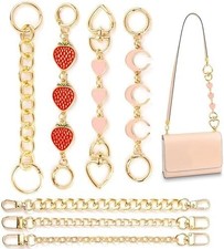 7-Piece Purse Chain Strap Extender Set for Handbag and Crossbody Bag Accessories