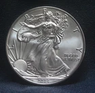 2014 $1  American Silver Eagle Coin 1 oz   BU