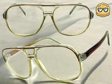 Classic TRUE Vintage Retro Hip Hop Nerd Geek READING EYE GLASSES READERS +1.00