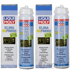2x LIQUI MOLY KLIMA REFRESH 75ml KLIMAANLAGENREINIGER ALLERGENFREI RENIGUNG